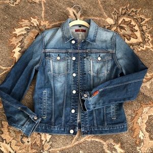 7 For All Mankind Denim Jean jacket women’s small